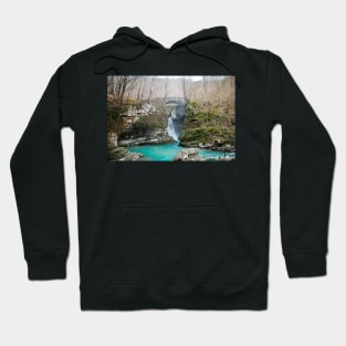 Waterfall on Kozjak River Hoodie